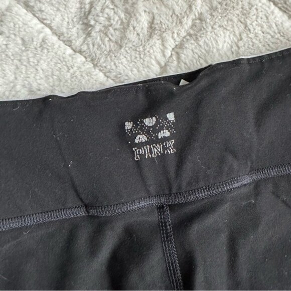 Victoria's Secret PINK | Black & Gray Reversible Ultimate Leggings | Size Small - Picture 7 of 15